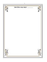 Bài Tiểu Luận tiêu chuẩn chức danh nghề nghiệp Dược sĩ Xây dựng kho thuốc đạt tiêu chuẩn GSP