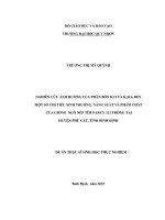 Đẩy mạnh hoạt động trách nhiệm xã hội của doanh nghiệp tại công ty cổ phần fpt