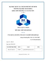 Ứng dụng lỗi sống tối giản vào biến đổi khí hâụ