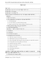 Báo cáo đtm (tác động môi trường) trung tâm may mặc thời trang và dịch vụ phong phú   đà nẵng