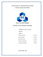 Cơ học chất lỏng và ứng dụng đo vận tốc bằng ống pitot