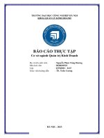 Báo cáo thực tập cơ sở ngành quản trị kinh doanh  công ty tnhh xuất nhập khẩu thương mại tổng hợp tấn đạt