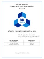 Đo điện dùng dao động ký và máy đo đa năng đo ứng dụng nền dc và hiệu dụng