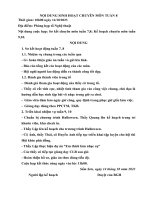 Sinh hoạt tổ vtm tuần 8