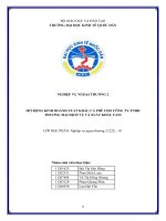 Mở rộng kinh doanh xuất khẩu cà phê cho công ty tnhh thương mại dịch vụ và xuất khẩu fani