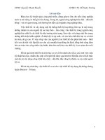 Thiết kế xây dựng hệ thống chưng luyện benzen – toluen