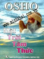 Mặt Trời Tâm Thức – Osho