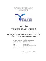 THỰC TẬP DOANH NGHIỆP