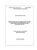 Luận văn thạc sĩ Luật học: Đăng ký thay đổi, cải chính, bổ sung hộ tịch, xác định lại dân tộc trên địa bàn cấp xã - Thực tiễn tại UBND phường Thọ Sơn, thành phố Việt Trì