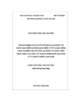 Luận văn thạc sĩ Luật học: Trách nhiệm của người sử dụng lao động về đóng bảo hiểm xã hội, bảo hiểm y tế và bảo hiểm thất nghiệp cho người lao động và thực tiễn thực hiện tại Công ty Trách nhiệm hữu hạn và Phát triển Lam Linh