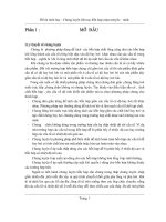 Đồ án môn học chưng luyện liên tục hỗn hợp rượu metylic nước