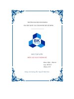 Bài tập lớn môn xác suất thống kê  i  xác định đặc tính điện áp phóng điện cho vật liệu cách điện rắn ở điện áp xoay chiều tần số công nghiệp