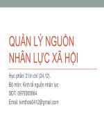 Slide qlnnlxh   gửi sv