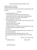 Sinh hoạt tổ vtm tuần 24