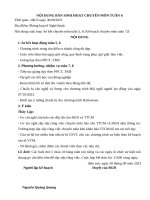 Sinh hoạt tổ vtm tuần 6