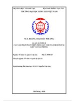 Các giải pháp phát triển nhân lực cho ngành đóng tàu khu vực hải phòng