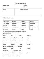 The club test no 3 3g