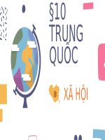 Tiểu luận xã hội trung quốc mặt tích cực  hạn chế của hệ thống giáo dục  mặt tích cực  hạn chế của hệ thống an sinh xã hội