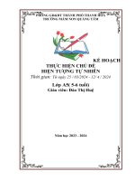 Ga hiện tượng tự nhiên 2024