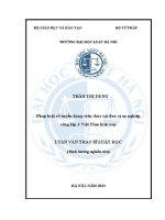 Luận văn thạc sĩ Luật học: Pháp luật về tuyển dụng viên chức tại các đơn vị sự nghiệp công lập ở Việt Nam hiện nay