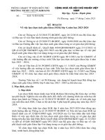 01 kế hoạch lựa chọn sgk lớp 4