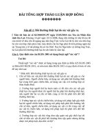 Bài Tập Lớn - Hợp Đồng  dân sự - Đề Tài - Bồi Thường Thiệt Hại Do Súc Vật Gây Ra  - Bồi Thường Thiệt Hại Phát Sinh Trong Tai Nạn Giao Thông - Bồi Thường Thiệt Hại Trong Hay Ngoài Hợp Đồng - Tìm Kiếm Tài Liệu