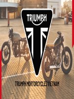 Triumph mortorcycles vietnam  giới thiệu công ty triumph motorcycles viet nam phân tích chuỗi cung cứng triumph motorcycles viet nam