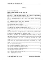 Tổ chức bộ máy kế toán tại công ty tnhh pt tm mạnh tùng