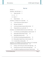 Đồ án tổng quan sản xuất nước mắm và các nghiên cứu sản xuất nước mắm ngắn ngày