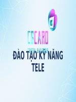Slide đào tạo kỹ năng tele tele sale