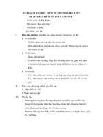 Giáo án môn tự nhiên và xã hội lớp 1