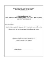 Đề tài sinh viên nghiên cứu khoa học: Gia tăng bảo hộ quyền tài sản gắn với đất đai trong xây dựng nền kinh tế thị trường định hướng xã hội chủ nghĩa