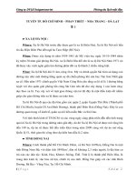 Tuyến Tp. Hồ Chí Minh – Phan Thiết – Nha Trang – Đà Lạt