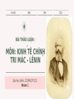 Thực tiễn việc áp dụng giá trị hàng hóa vào sản xuất hàng hóa nhằm nâng cao sức cạnh tranh của công ty cổ phần kinh đô
