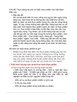 Chủ đề thực trạng vệ sinh an toàn thực phẩm của việt nam hiện nay