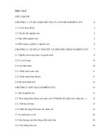 Đề tài khảo sát tình trạng thức khuya của sinh viên trường đại học tài chính marketing