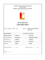 Thiết kế hệ dẫn động băng tải