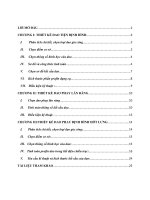 Thiết kế dao phay định hình hớt lưng