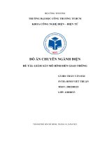 Đồ án Đèn giao thông