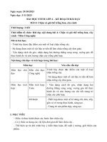 Chuyên đề stem lớp 4a1