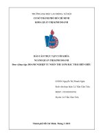 Báo cáo thực tập cuối khóa đơn vị thực tập doanh nghiệp tư nhân thu gom rác thải hiền hiếu