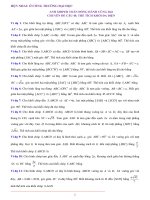 Chuyên đề câu 40  thể tích khối đa diện