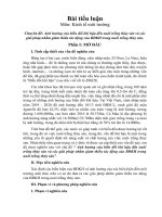 Ảnh hưởng của biến đổi khí hậu đến nuôi trồng thủy sản và các giải pháp nhằm giảm thiểu tác động của bđkh trong nuôi trồng thủy sản