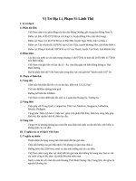 Vị Trí Địa Lí, Phạm Vi Lãnh Thổ