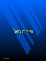 Hướng dẫn viết tổng quan y văn trong nghiên cứu y khoa