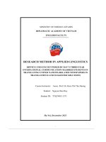 Difficulties encountered by dav’s third year international communication majored students in translating united nations related newspapers in translation ii and suggested solutions