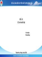 Quy định mẫu slide báo cáo đề án, sáng kiến ctcl