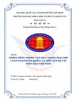 Trống đồng trong văn hóa thạch trại sơn (vân nam trung quốc) và mối liên hệ với miền bắc việt nam
