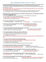 Trắc nghiệm phát triển kỹ năng cá nhân 1