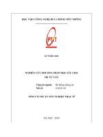 Tóm tắt nghiên cứu phương pháp học sâu cho hệ tư vấn